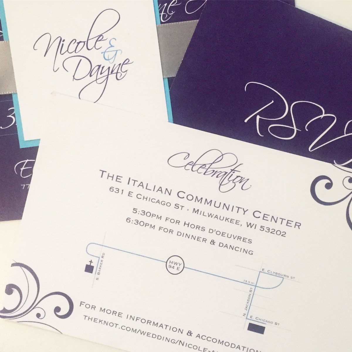 Classic and Elegant Wedding Invitation