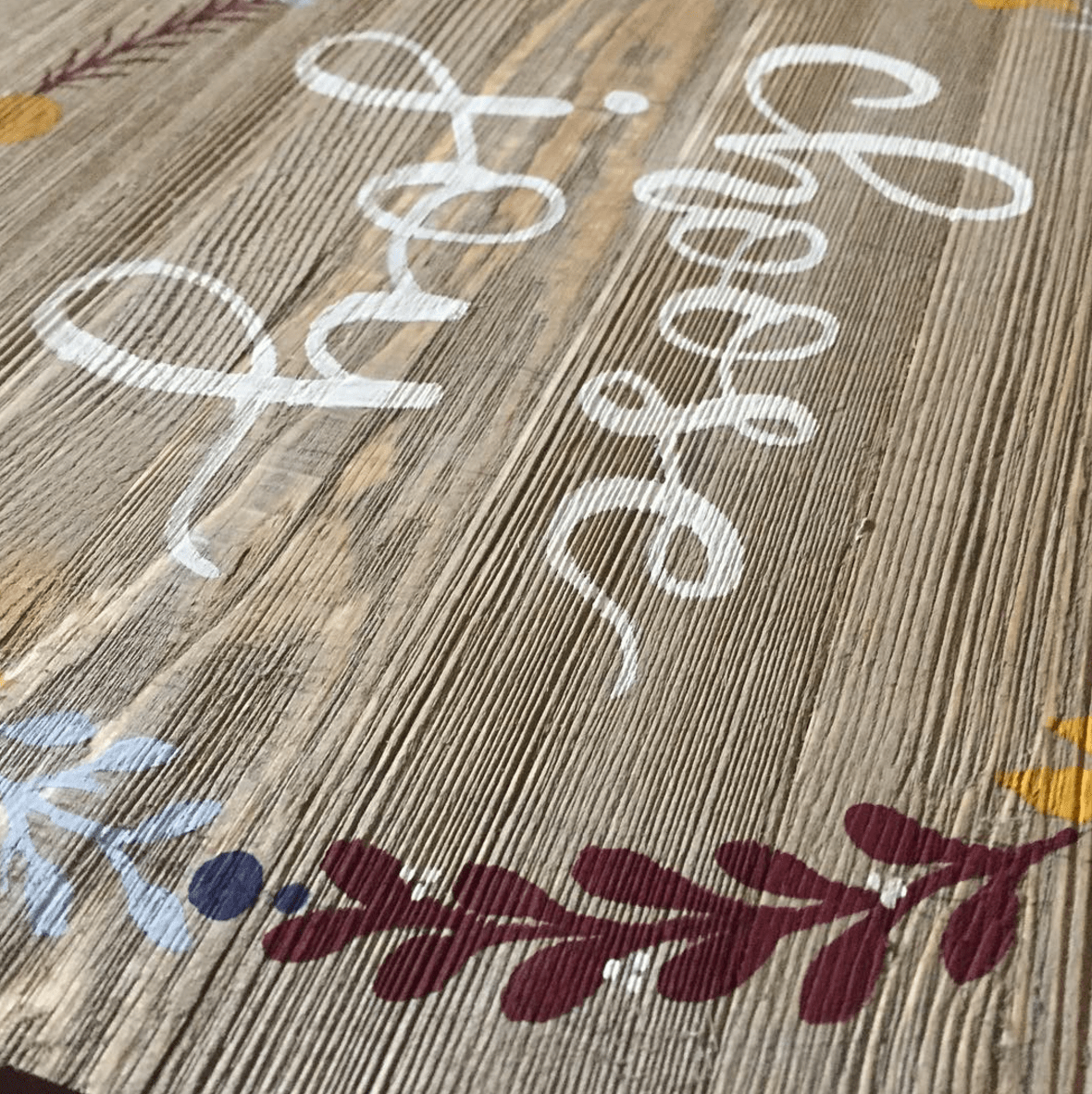 Choose Joy Handlettered Sign